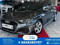 Usata Audi A3 S-Line 190 CV (139 kW) 2022 Grigio Berlina