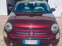 Usata Fiat 500C Lounge 95 CV (69 kW) 2018 Rosso Cabrio