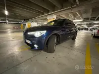Usata Alfa Romeo Stelvio 179 CV (131 kW) 2017 Bluazzurro SUV