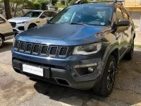 Usata Jeep Compass Trailhawk 240 CV (176 kW) 2021 Blu SUV