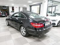 Usata Mercedes E250 Executive 204 CV (150 kW) 2010 Nero metallizzato Coupé