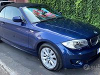 Usata BMW 118 Cabriolet Comfort Edition 143 CV (105 kW) 2012 Blu Cabrio