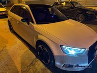 Usata Audi A3 150 CV (110 kW) 2017 Bianco Berlina