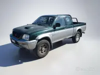 Usata Mitsubishi L200 116 CV (85 kW) 2002 Verde metallizzato Pick-up