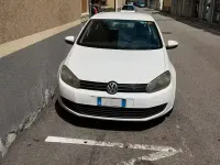 Usata VW Golf VI Comfortline 105 CV (77 kW) 2010 Bianco Utilitaria