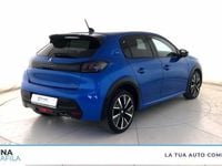 Usata Peugeot 208 GT 131 CV (96 kW) 2021 Blu Utilitaria