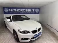 Usata BMW 220 M Sport 190 CV (139 kW) 2019 Bianco Cabrio