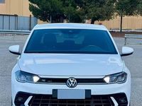 Usata VW Polo R-line 95 CV (69 kW) 2022 Bianco Utilitaria