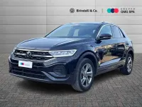 Usata VW T-Roc R-line 110 CV (80 kW) 2023 Nero SUV