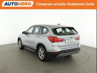 Usata BMW X1 Advantage 150 CV (110 kW) 2017 Argento SUV