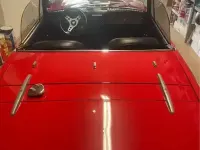 Usata Fiat 850 1960 Rosso Cabrio