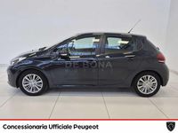 Usata Peugeot 208 Allure 82 CV (60 kW) 2017 Blu Utilitaria