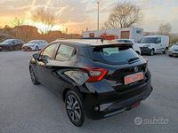 Usata Nissan Micra Acenta 71 CV (52 kW) 2017 Nero Utilitaria