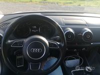 Usata Audi A3 Sportback S-Line 150 CV (110 kW) 2014 Grigio Utilitaria