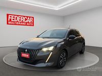 Usata Peugeot 208 Allure 101 CV (74 kW) 2022 Grigio Utilitaria