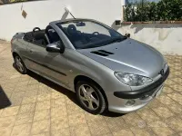 Usata Peugeot 206 CC 109 CV (80 kW) 2003 Grigio Cabrio