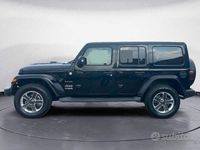 Usata Jeep Wrangler Unlimited Sahara 200 CV (147 kW) 2020 Nero SUV