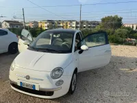 Usata Fiat 500 Lounge 69 CV (50 kW) 2010 Bianco Berlina