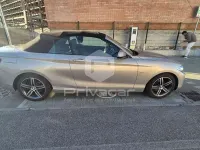 Usata BMW 218 Sport Line 136 CV (100 kW) 2016 Grigio Cabrio