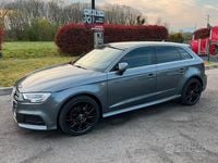 Usata Audi A3 S-Line 116 CV (85 kW) 2017 Grigio Berlina