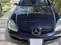 Usata Mercedes SLK200 163 CV (119 kW) 2005 Blu/azzurro Cabrio