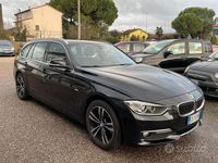 Usata BMW 318 Luxury Line 143 CV (105 kW) 2014 Nero Station wagon
