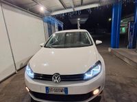 Usata VW Golf VI 110 CV (80 kW) 2009 Bianco Utilitaria