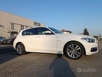 Usata BMW 116 Urban Line 2015 Bianco Utilitaria