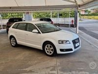 Usata Audi A3 Ambition 90 CV (66 kW) 2010 Bianco Utilitaria