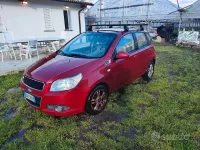 Usata Chevrolet Aveo 84 CV (61 kW) 2009 Rosso Berlina