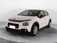Usata Citroën C3 Feel 83 CV (61 kW) 2020 Bianco Utilitaria
