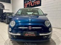 Usata Fiat 500 Lounge 69 CV (50 kW) 2013 Blu Cabrio