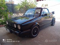 Usata VW Golf Cabriolet Sportline 98 CV (72 kW) 1993 Nero Cabrio