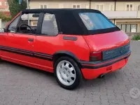 Usata Peugeot 205 83 CV (61 kW) 1992 Rosso Cabrio