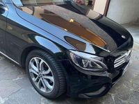 Usata Mercedes C200 Business 160 CV (117 kW) 2019 Nero Station wagon