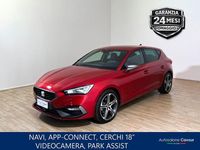 Usata Seat Leon FR 150 CV (110 kW) 2023 Rosso Utilitaria