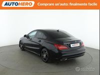 Usata Mercedes CLA200 Premium 136 CV (100 kW) 2016 Nero Berlina