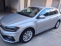 Usata VW Polo R-line 90 CV (66 kW) 2019 Grigio Berlina