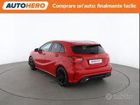 Usata Mercedes A200 Premium 136 CV (100 kW) 2017 Rosso Berlina