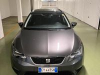 Usata Seat Leon 105 CV (77 kW) 2015 Grigio Station wagon