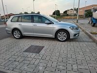 Usata VW Golf VII 131 CV (96 kW) 2019 Grigio Station wagon