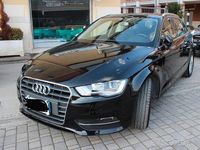 Usata Audi A3 Ambiente 110 CV (80 kW) 2015 Nero Berlina