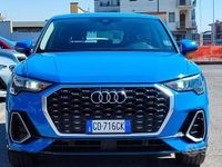 Usata Audi Q3 Sportback S-Line 150 CV (110 kW) 2020 Azzurro SUV