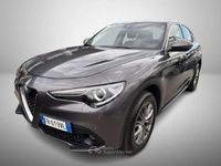 Usata Alfa Romeo Stelvio Super 210 CV (154 kW) 2018 Grigio scuro metallizzato SUV