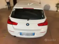 Usata BMW 116 109 CV (80 kW) 2015 Bianco Utilitaria