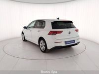 Usata VW Golf VIII Life 150 CV (110 kW) 2020 Bianco pastello Berlina