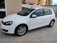 Usata VW Golf VI Trendline 105 CV (77 kW) 2010 Bianco Utilitaria