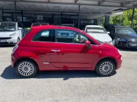 Usata Fiat 500 Lounge 69 CV (50 kW) 2009 Rosso Cabrio