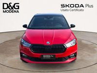 Usata Skoda Fabia Monte Carlo 95 CV (69 kW) 2023 Rosso Utilitaria