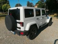 Usata Jeep Wrangler Sahara 200 CV (147 kW) 2012 Bianco SUV